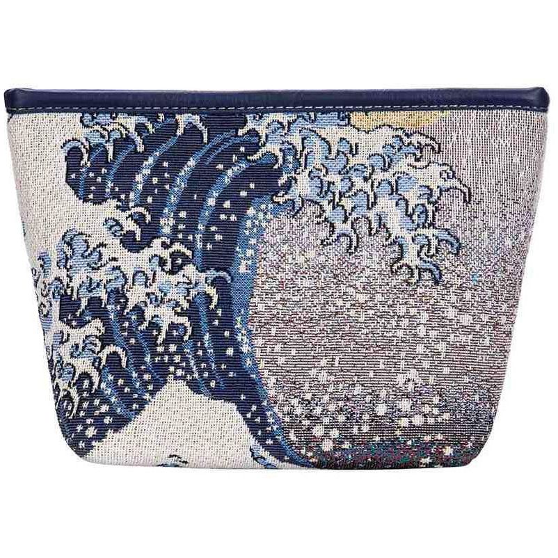 Makeup Cosmetic Bag - Great Wave off Kanagawa - Art Print Katsushika Hokusai