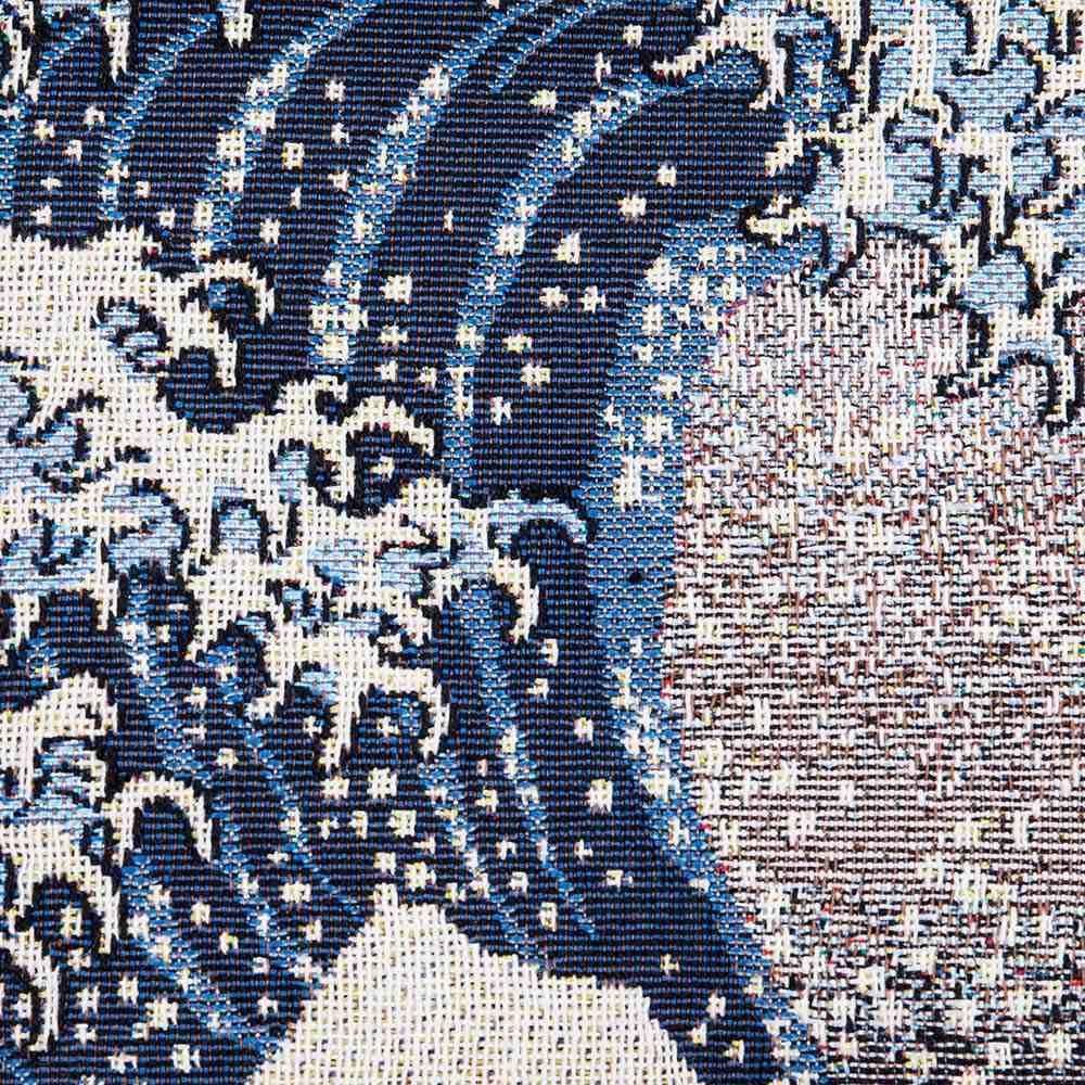 Emmy Jane Boutique Makeup Cosmetic Bag - Great Wave off Kanagawa - Art Print Katsushika Hokusai