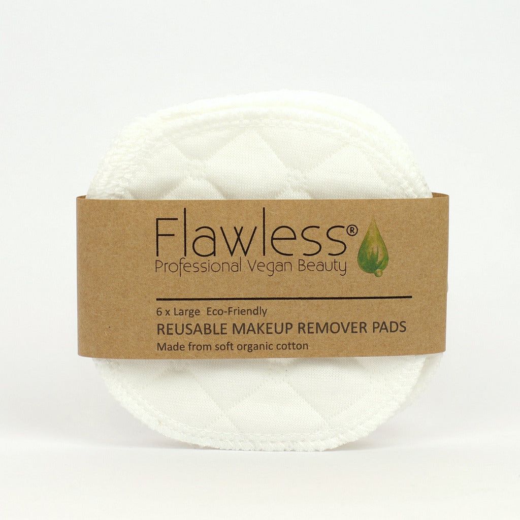 Emmy Jane Boutique Flawless - Reusable Organic Cotton Makeup Remover Pads - Pack of 6