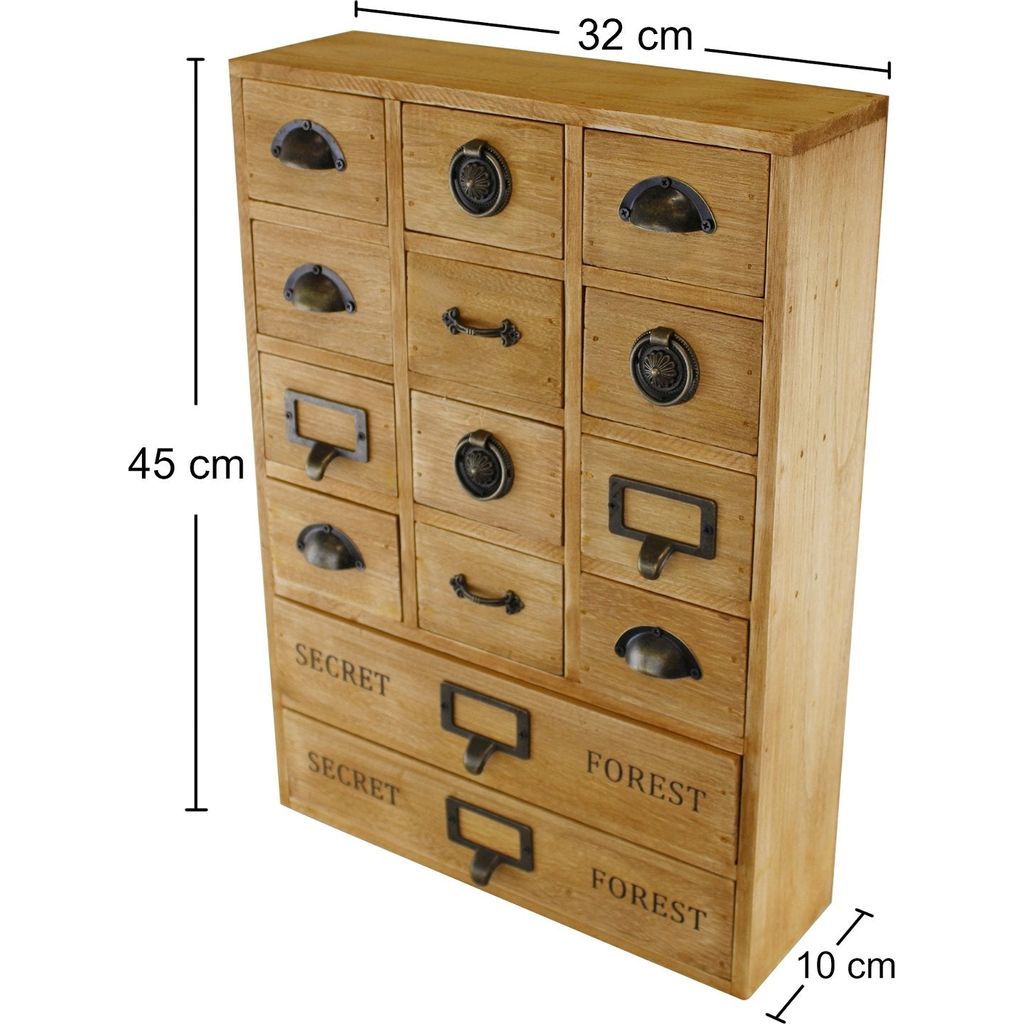 Emmy Jane Boutique 14 Drawer Storage Unit, Trinket Drawers