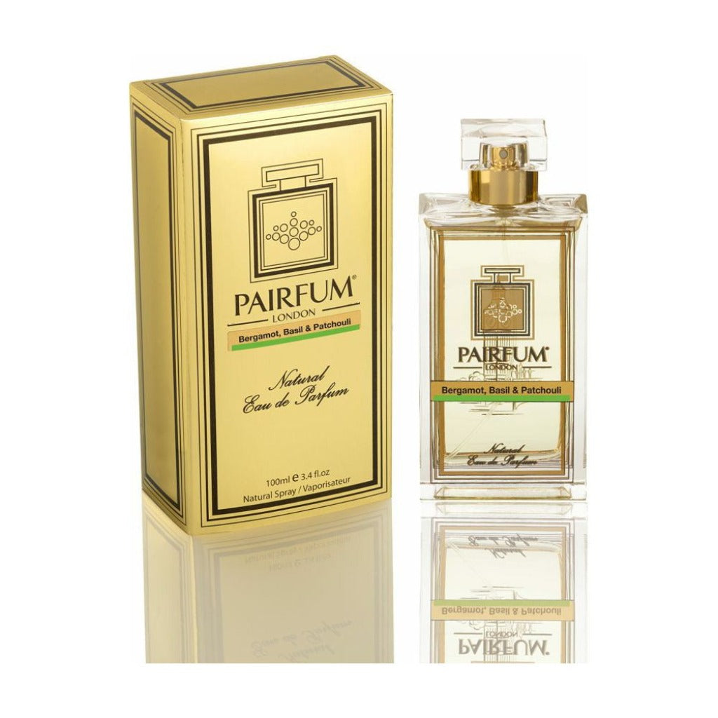 Emmy Jane Boutique Bergamot, Basil & Patchouli - Natural Eau de Parfum for men