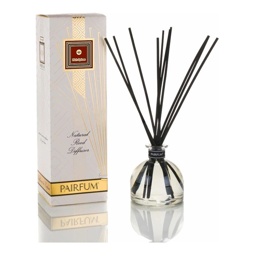 Emmy Jane Boutique Pairfum London - Large Organic Reed Diffuser - 18 Natural Varieties