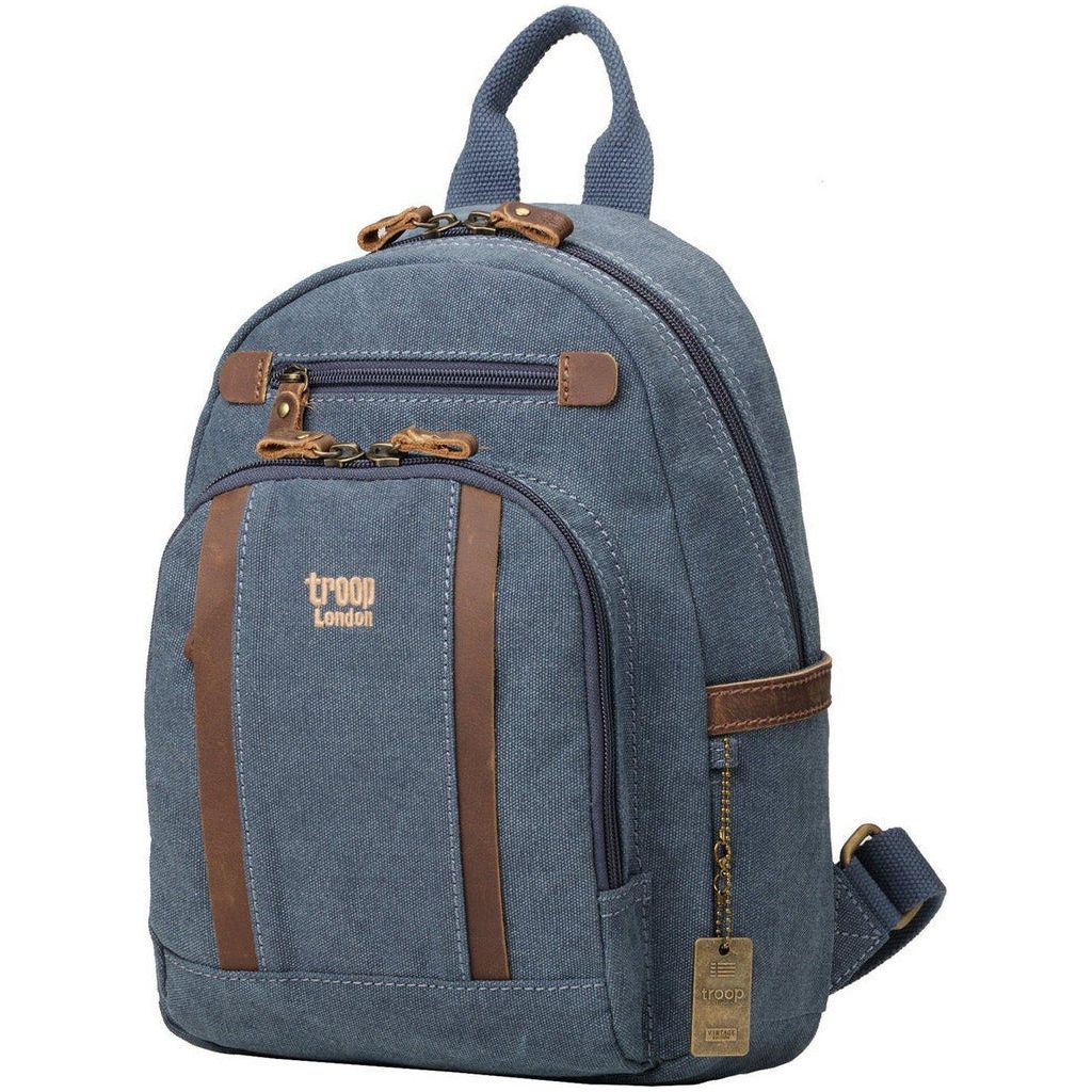 Emmy Jane Boutique Small Canvas Backpack - Troop London Classic Canvas Backpack - 11 Colours