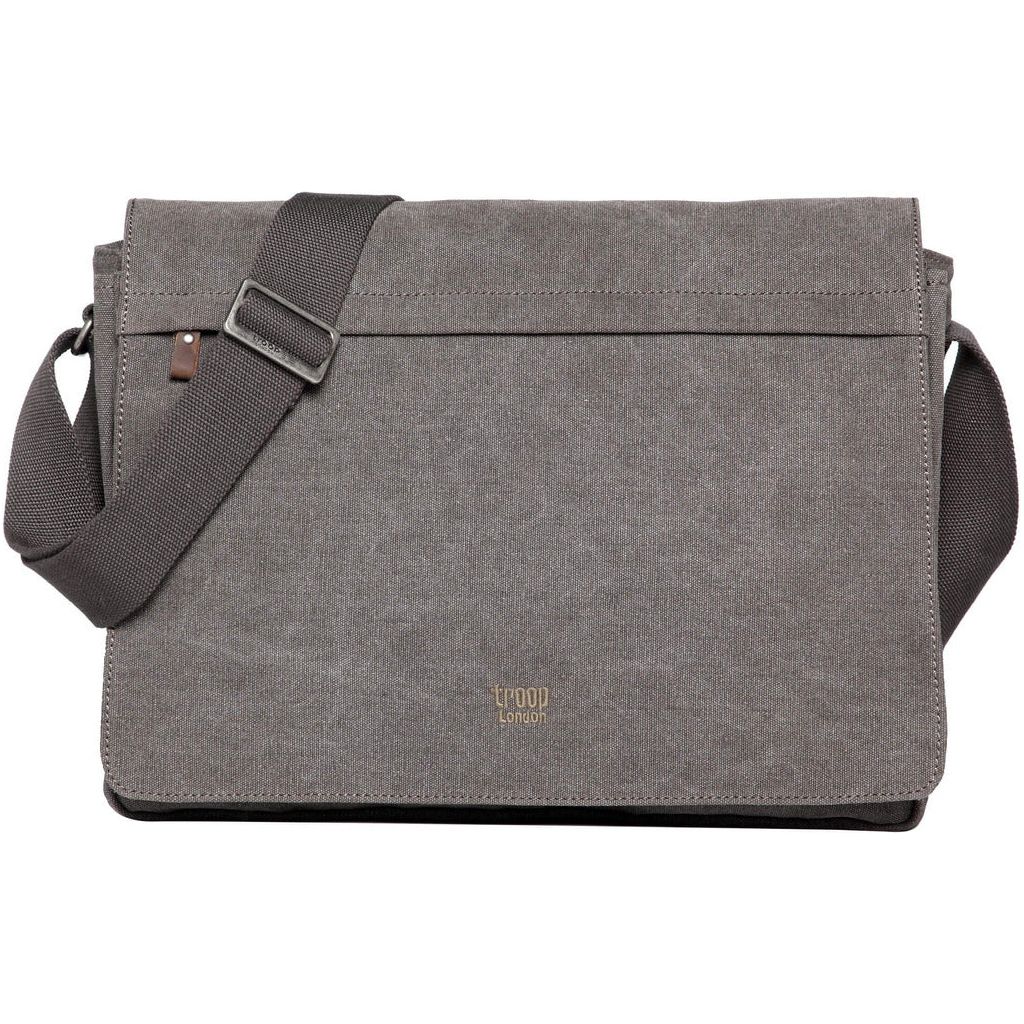 Emmy Jane Boutique Troop London - Classic Canvas Laptop Large Messenger Bag - 18'' Diagonally