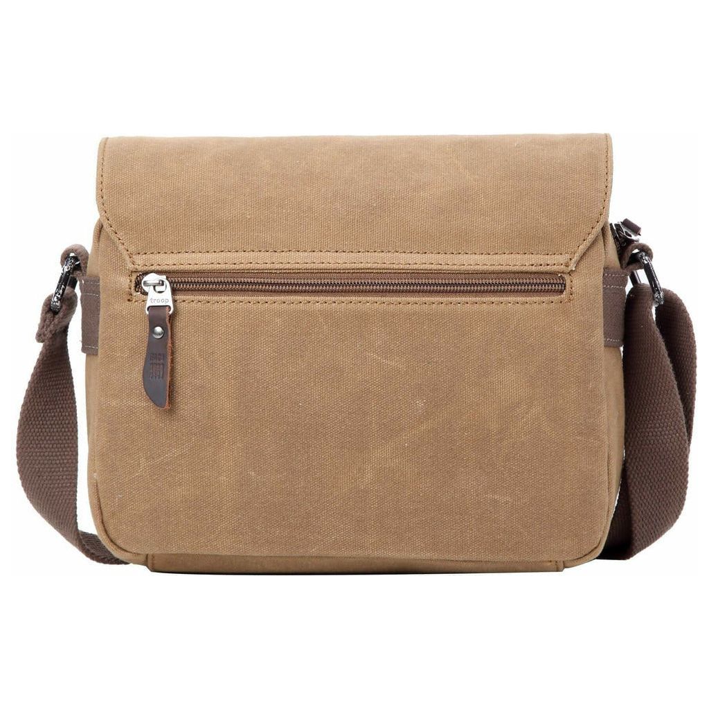 Emmy Jane Boutique Troop London - Heritage - Canvas Leather Across body Bag, Small Travel Bag