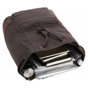 Emmy Jane Boutique Troop London - Heritage - Canvas Laptop Backpack Smart Casual - Tablet Friendly