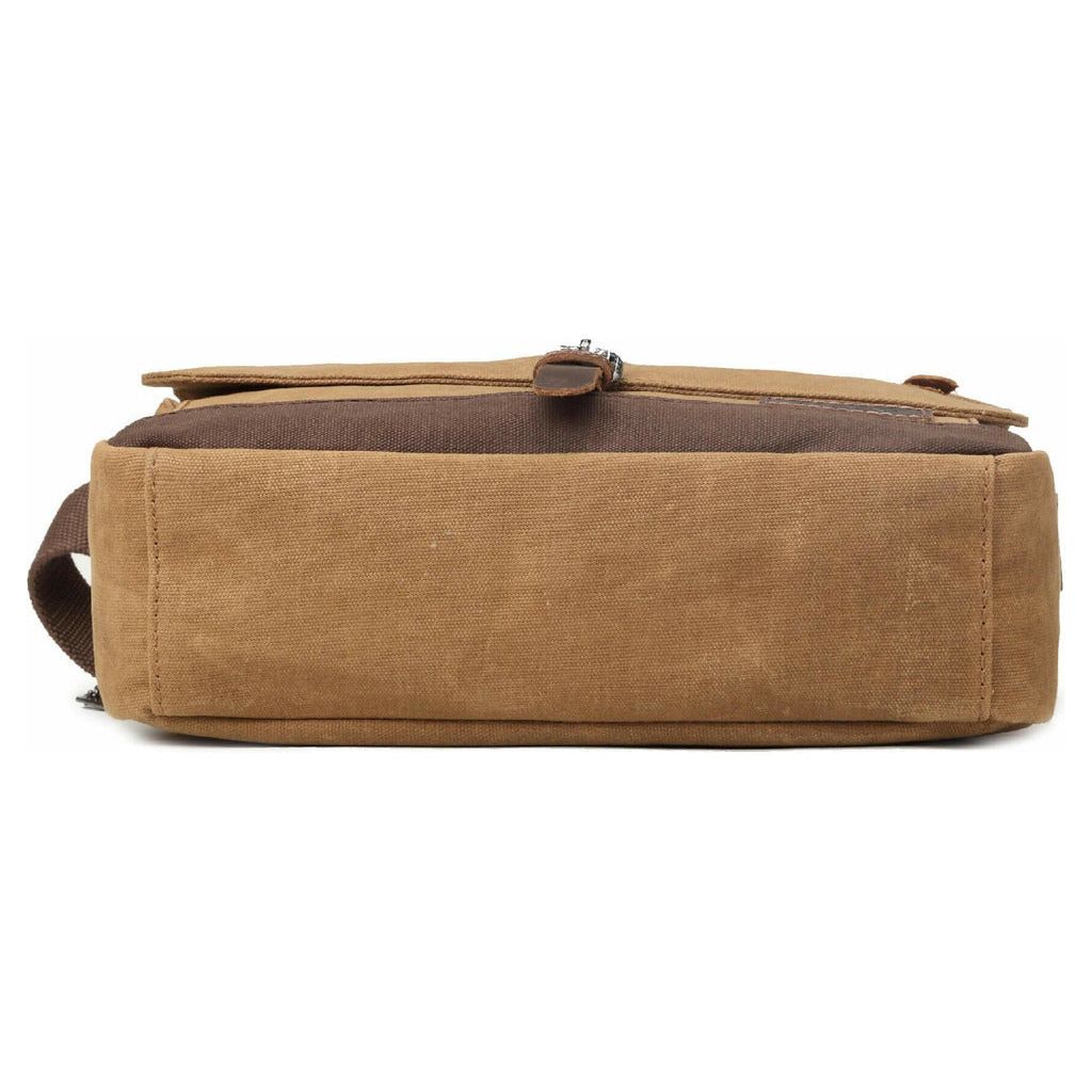 Emmy Jane Boutique Troop London - Heritage - Canvas Leather Messenger Bag Travel Bag - Tablet Friendly