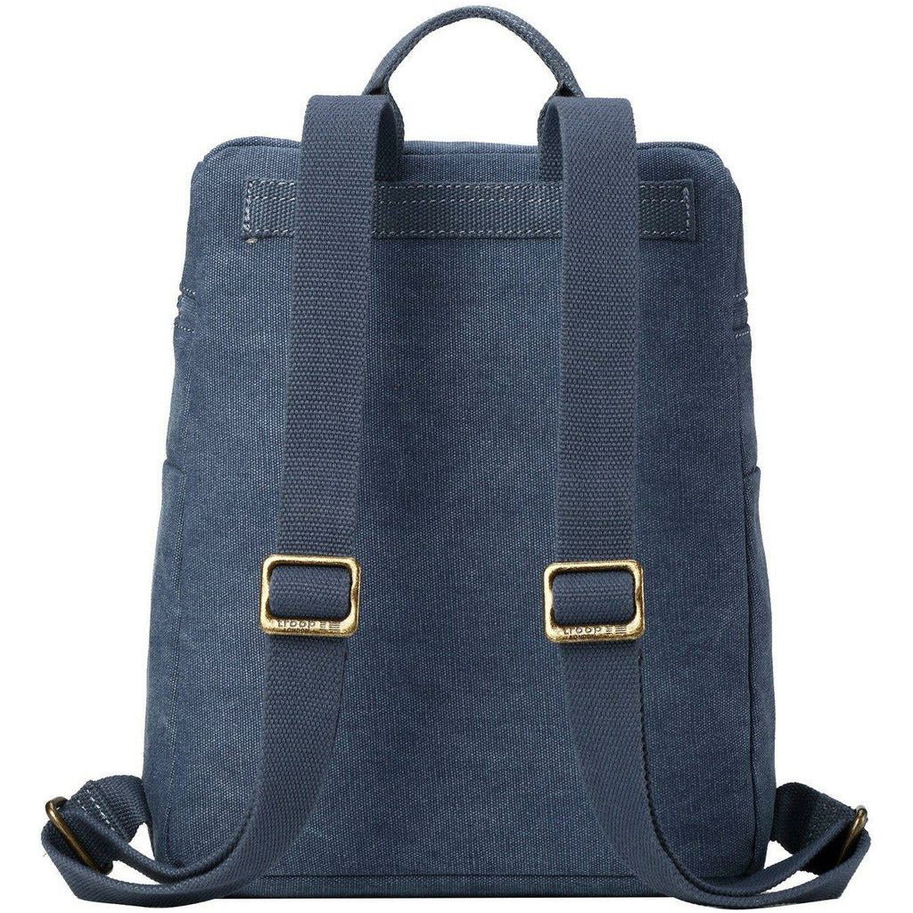 Emmy Jane Boutique Troop London - Classic Small Canvas Backpack - Black Blue or Brown