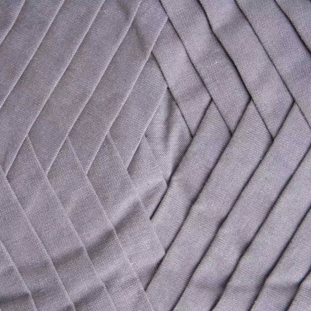 Emmy Jane Boutique Karpasa London - Sustainable Organic Cotton Cushion Cover - Large Grey