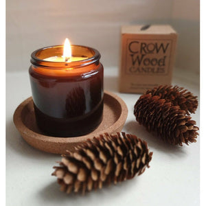 Emmy Jane Boutique Crow Wood Candles - Handmade Essentail Oil Soy Candles - Vegan Friendly
