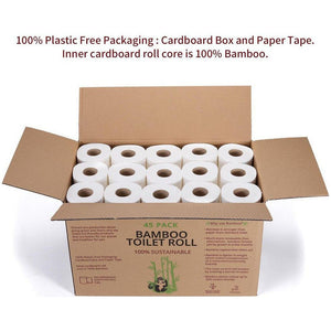 Emmy Jane BoutiqueEco-Friendly Bamboo Toilet Roll - Sustainable Bamboo Toilet Paper