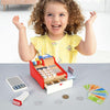 Emmy Jane Boutique SOKA - Wooden Kids Cash Register - Children’s Shop Grocery Checkout Till Toy Set