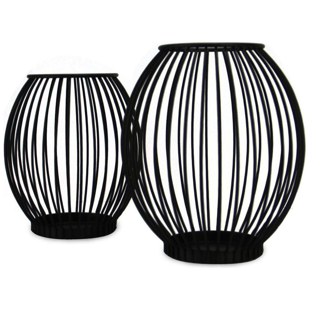 Emmy Jane Boutique Cage Candle Holders - Set of 2 | M&W