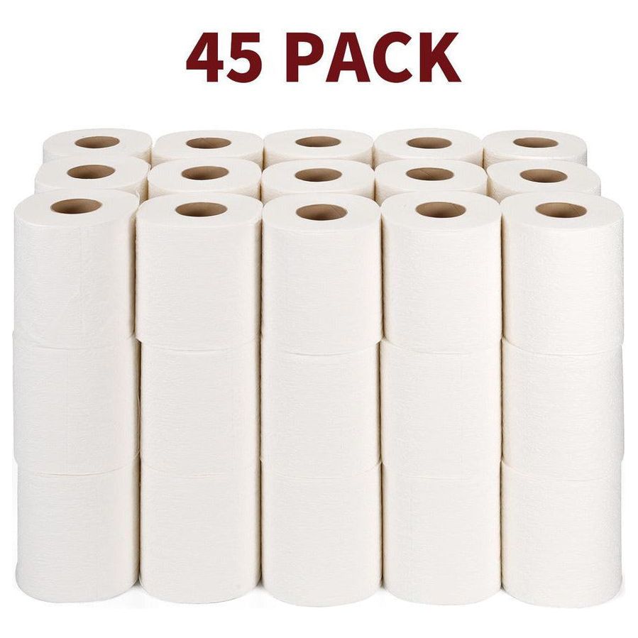 Emmy Jane Boutique VINSANI - Eco-Friendly Bamboo Toilet Roll - 45 Pack - Sustainable Bamboo Toilet Paper