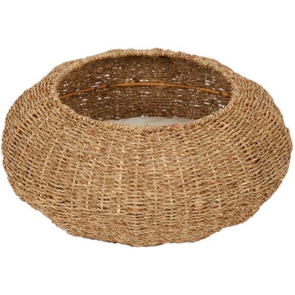 Emmy Jane Boutique Indoor Wicker Cat or Small Dog Bed Basket & Cushion ST-N10003-UK