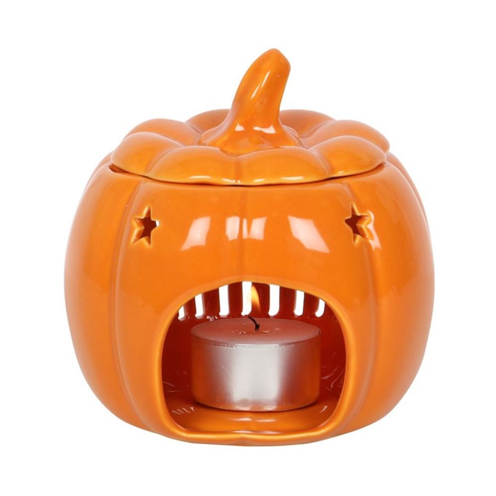 Hello Autumn Pumpkin Oil / Wax Melt Burner Orange