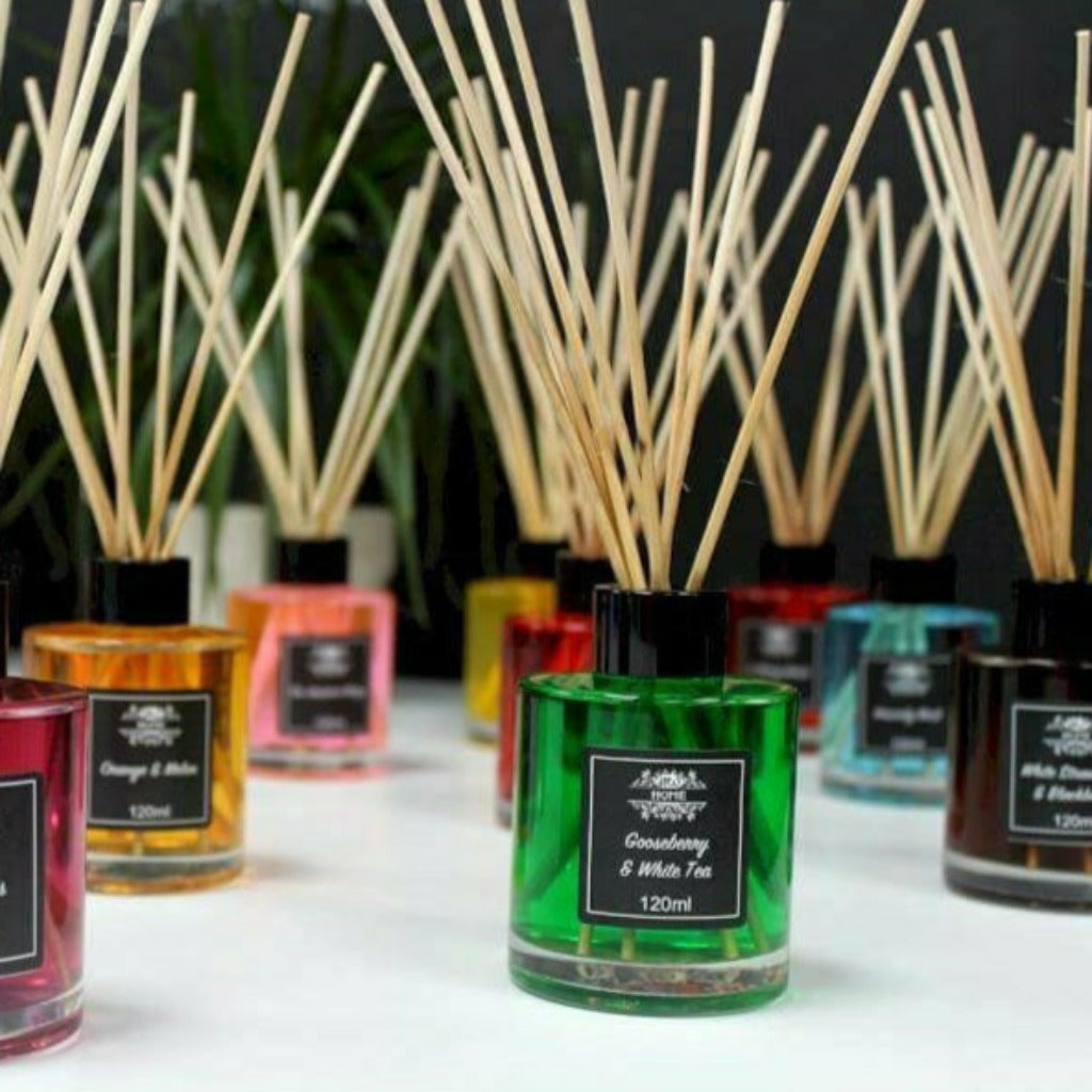 Emmy Jane Boutique Reed Diffusers - Natural Home Fragrance - 7 Nature Inspired Scents