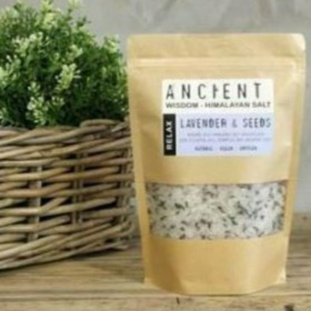 Emmy Jane Boutique Ancient Wisdom - Aromatherapy Himalayan Natural Bath Salt Blends - Vegan-Friendly