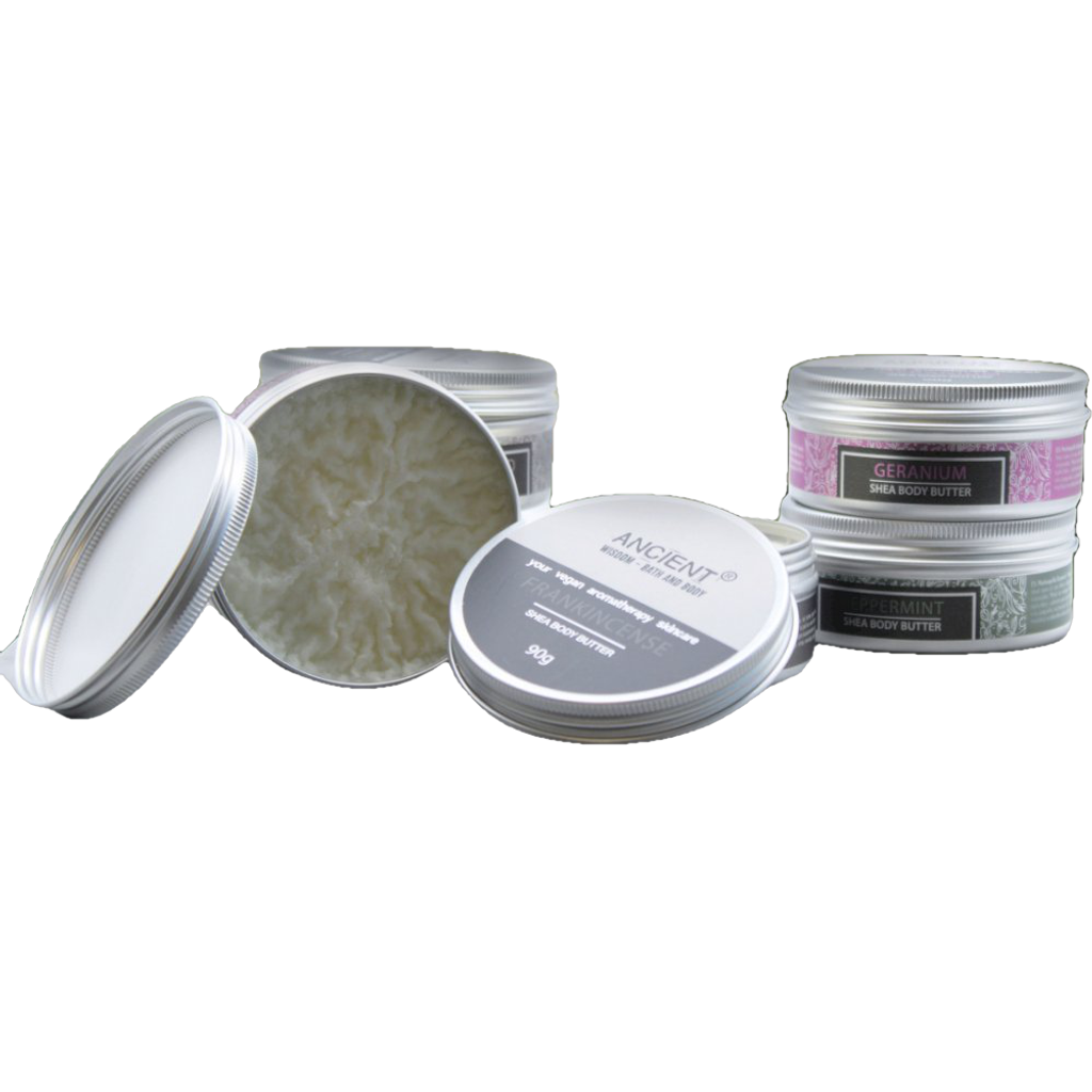 Emmy Jane Boutique Ancient Wisdom - Natural Aromatherapy Shea Body Butter - 90g - Vegan Friendly