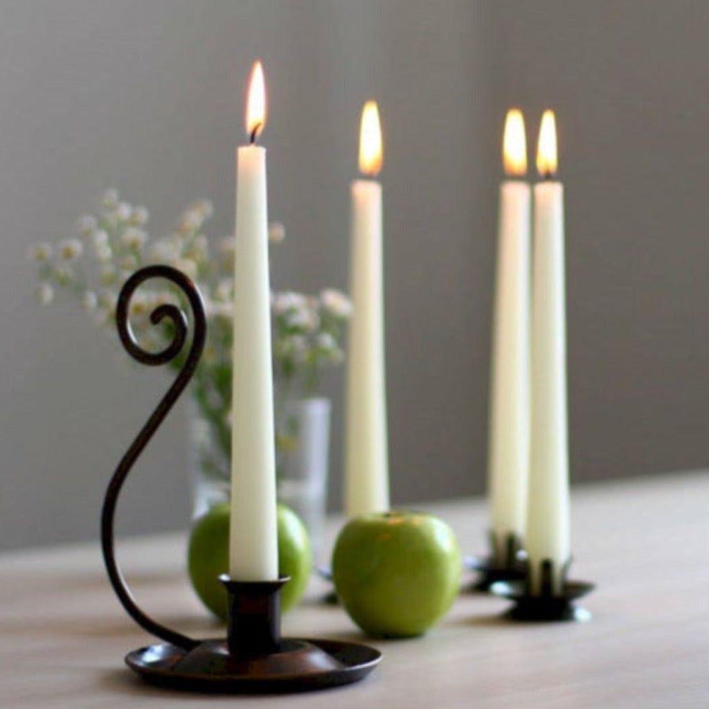 Emmy Jane Boutique Taper Candles - Pack of 10 - Non Drip Dinner Candle - 7 Great Colours