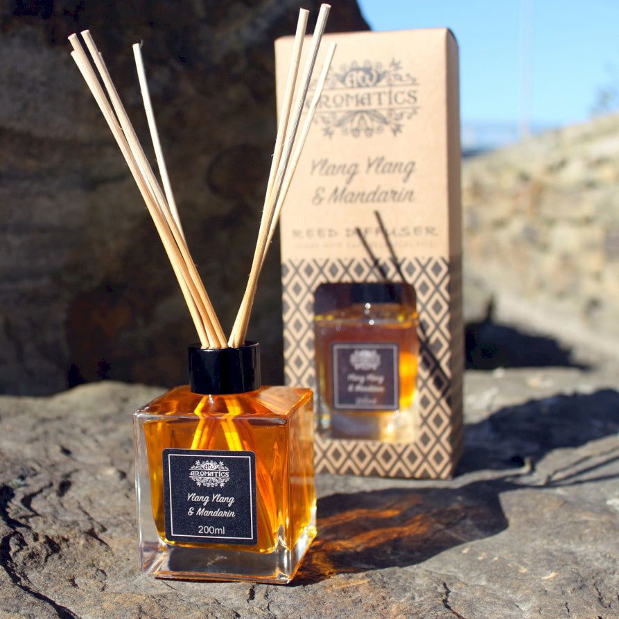 Emmy Jane Boutique Pure Essential Oils Aromatherapy Reed Diffusers - Natural Home Fragrance