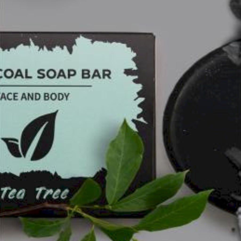 Emmy Jane Boutique Charcoal Soap with Pure Essential Oils Argan oil Hempseed Oil and Shea Butter.